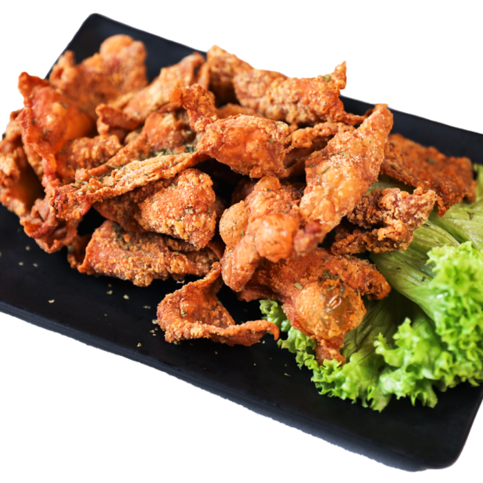 Crusted Chicken Skin