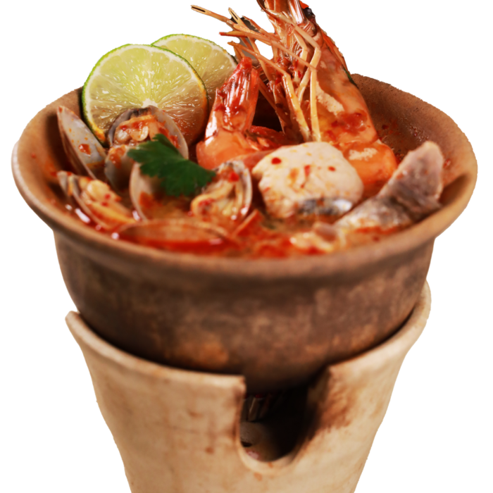 Seafood Red Tom Yum Soup