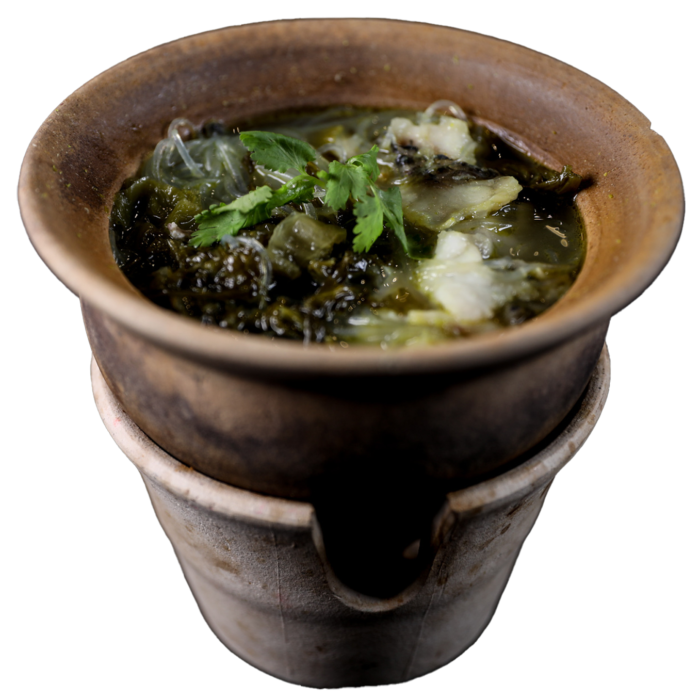 Tilapia Fish Pickled Vegetable Soup